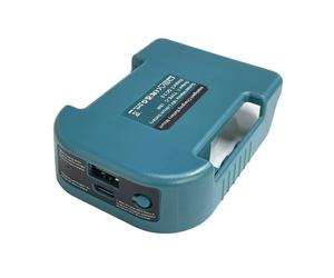 Makita USB Battery Charger Adaptor for 14.4V &18V Batteries Twin Ports DECADP05