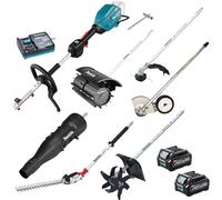 Makita UX01G 40v Max XGT Cordless Brushless Split Shaft Garden Multi Tool Set