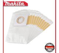 Makita 197903-8 Filter Bag, White, Set of 10 Pieces