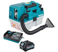 Makita VC013GLZ03 40V XGT Brushless Vacuum Cleaner 1 x 2.5Ah Battery & Charger