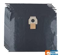 Makita W107418355 Plastic Filter Bags For VC4210 x5 Pcs
