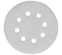 Makita 20 Piece - 240 Grit Sanding Discs For 5" Random Orbit Sanders - For Fine Sanding of Wood, Metal & Plastic | 8 Hole Hook-And-Loop Sandpaper