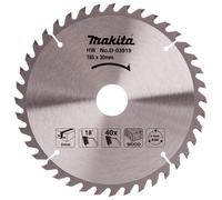 Makita D-03919 185mm x 30mm x 40t