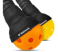 ALLIZEGO Pickleball Ball Retriever - Silicone Grabber & Picker - Universal Suction Cup - Fits All Standard Paddles