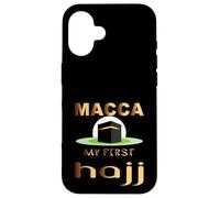 Makkah, my first hajj- Islamic Hajj Umrah Pilgrimage, Kaaba Case for iPhone 16