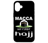 Makkah my first hajj- Islamic Hajj Umrah Pilgrimage,Kaaba Case for iPhone 16 Plus