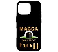 Makkah, my first hajj- Islamic Hajj Umrah Pilgrimage, Kaaba Case for iPhone 16 Pro
