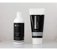 MAKKI HAIR SUPER BLEACHING KIT 30 Platin Blonde Cream + OXY CREAM Hydrogen Peroxide VOL 30 (9%)