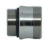 Makki-Vent Faucet Tap Aerator Adapter M18.5 to M22. Compatible with IKEA Faucet and BRITA Filter.
