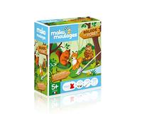 mako moulages - Creative kit of 3 moulds - 3 animals of the animal