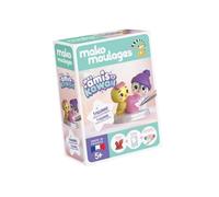 Mako Moulages - Mes Copains Kawaii - Creative Plaster Moulding Kit - Cute Animals Duo to Paint - Manual Activity for Children from 5 Years Old - Made in France
