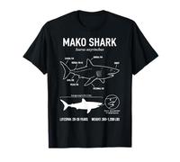 Mako Shark Anatomy T-Shirt