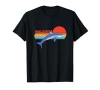 Mako Shark Maldives Diving Retro T-Shirt