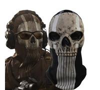 Makoike Ghost Mask Balaclava Skull Skeleton Ski Masks Carnival Halloween Costume Ghostface Costume Props