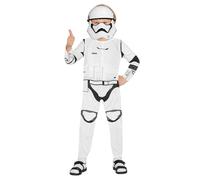 Makoike Kids Storm Costume Trooper Boys Knight Jumpsuit with Anime Mask Halloween Costume Cosplay Props 4-12 Years