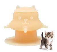 MAKOL Puppy Feeder for Nursing,Miracle Nipples for Kittens Premium Silicone Nursing Station,Puppy Milk Feeder with 4 Nipples,for Feeding Kittens, Doggie and Rabbits 230ml Capacity