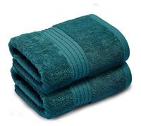 Makooz Premium Large Bath Towels Set 2 Pack - 700 GSM 100% Ring Spun Egyptian Cotton -Quick Dry, Highly Absorbent, Super Soft Feel Bathroom Linen for Home, Hotel, Spa and Daily Use-70X130cm BlueLagoon