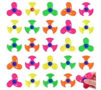 Makorobi 24 Pack Mini Fidget Spinner Toys Party Favors Easter Basket Goodie Bag Stuffers Gifts,Stress Relief Sensory Toys for Kids Teens Adults Autisms,Treasure Box Toy for Classroom Prizes Supplies