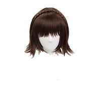 Makoto Niijima Cosplay Persona 5 Queen Cosplay Dark Brown Anime Cosplay Wig Heat Resistant Synthetic Wigs Halloween Cosplay