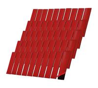 Makoto Nobu Plate Sticky Pads, 50 Pack Number Plate Fixing Self-adhesive Double Sided, Double Sided Sticky Pads for Car License(90 x 20 x 2mm)