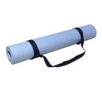 Makoto Nobu Yoga Mat Straps, Carrying Strap Sling, Adjustable Loops, Black, One Size