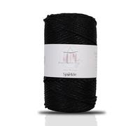Makromecity Sparkle Polypropylene Macrame Cord 3mm x 131 Yards (394 feet) Premium Polyester Macrame Cord for Macrame Art & Crafts for Wall Hangings, Bags, Underplate, Rug