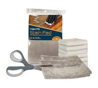 MāKRS Stain Pad, Cut-to-Size Staining Pads, 2-Pack, Lint, Snag, Streak-Free Applicator, Micro Brush Material, Wood Stains and Oil Based Finishes, Easy to Use with Consistent Application