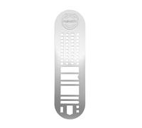 Makselife Stainless Steel Stencil Bookmark for Planners and Journals
