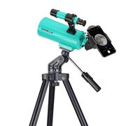 Maksutov-Cassegrain Telescope, Mak60 Telescopes for Kids Adults 750x60mm, Compact Portable for Travel, Beginner Astronomy Telescope with Adjustable Tripod Finderscope and Phone Adapter