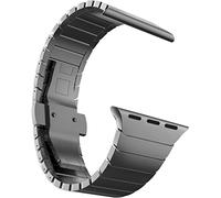 MaKTech Metal Wristband Replacement for Apple Watch band,Stainless Steel Link Bracelet Band for Apple Watch Series 11/10/9/8/7,Ultra 3/2/1,SE 3/2/1 [2025] (46mm/45mm/44mm/49mm,Space Gray)