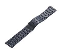 MaKTech Titanium Band,22mm Light-Weight V-Shape Metal Bracelet Strap with Folding Buckle,for Samsung Galaxy Watch 3 45mm/46mm,HuaWei Watch 4/3 & Ultimate/GT 4/3 46mm Pro,Amazfit GTR 3/2 (Black)
