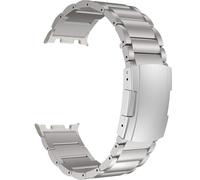 MaKTech Titanium Band,Metal Bracelet Strap with No Gap Connector,for Samsung Galaxy Watch 8 40/44mm & Classic 46mm [2025] (Silver)