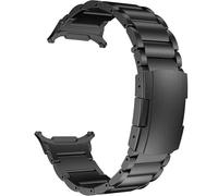 MaKTech Titanium Band,Metal Bracelet Strap with No Gap Connector,for Samsung Galaxy Watch Ultra 47mm [2025]/[2024] (Black)
