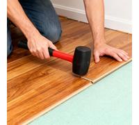 MAKTSAM 3 PCS 32oz Rubber Mallet with Fiberglass Handle, Non-Marring Rubber Hammer for Slab Paving, Bricklaying, DIY Projects, Tent Setup, Tile Installation