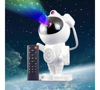 MAKTUL Astronaut Galaxy Star Projector, Children's Night Light Lamp 8 Modes, Bluetooth Speaker Music, Remote Control, Room Decoration, 360º Rotation, Original Gift, Galaxy Projector LED