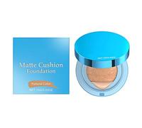 Makup Foundation Cushion, High Coverage Matte Concealer Cushion, Lightweight Makeup Correction Cream for Business Trip Traveling School Beach Party