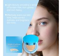 Makup Foundation Cushion | Moisturizing Foundation Air Cushion Long-Lasting,Brightening Makeup Concealing Cream for School Traveling Party Business Trip Camping