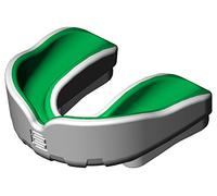 Makura Ignis Mouthguard (Polar White/Emerald Green, Junior)