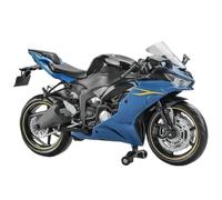 MAKUTU Scale Motorcycle Model 1:12 For Kawasaki For Ninja ZX-6R Motorcycle Alloy Diecast Model Sport Collection Gift(Blue)