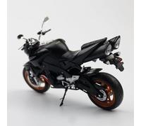 MAKUTU Scale Motorcycle Model 1/12 For Suzuki B-King Die-casting Motorcycle Model Collection Hobby Toy Gift Off-road(Black- Silver)