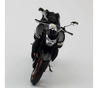 MAKUTU Scale Motorcycle Model 1/12 For Suzuki B-King Static Die Casting Model Alloy Toy Collection Motorcycle(Black- Silver)