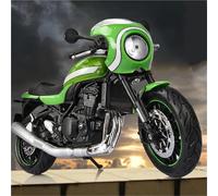 MAKUTU Scale Motorcycle Model 1:12 Motorcycle Model Diecasts Portable Racing Finger Motobike Simulation Collection Toys For Kawasaki Z900RS For Cafe(Green)