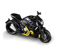 MAKUTU Scale Motorcycle Model 1:18 For 450 SX-F Racing Motobike Simulation Collection Toys Ornaments Gifts Alloy Motorcycle Model Diecasts(Black- Silver)