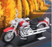 MAKUTU Scale Motorcycle Model 1:18 Motorcycle Model Diecasts Portable Racing Finger Motobike Simulation Collection Toys For Y-AMAHA Road Star 2021