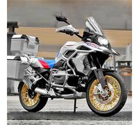 MAKUTU Scale Motorcycle Model 1/9 For BMW R1250GS Motorcycles Model Off Road With Lighting Collection Decoration Toy Gift Alloy Diecast