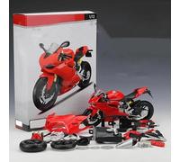 MAKUTU Scale Motorcycle Model Assemble DIY Racing Motorcycle Simulation Alloy Model Collection Toy Gift 1:12 For Ducati 1199 Panigale