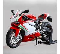 MAKUTU Scale Motorcycle Model Die-casting Model 1:12 Alloy Collection Hobby Toy Gift Off-road Motorcycle For DUCATI 1199(White)