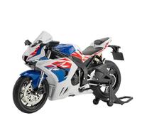 MAKUTU Scale Motorcycle Model Diecast Alloy Toys Collection Gift Computer Desktop Ornaments Motorcycle Model 1:12 For H-ONDA CBR1000(White)