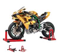 MAKUTU Scale Motorcycle Model Motorcycle Model 1:6 For Kawasaki H2R Alloy Diecast Collectibles Ornaments Gifts Desktop(Gold)