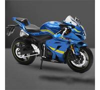 MAKUTU Scale Motorcycle Model Motorcycle Model Diecast Collection 1/12 For SUZUKI GSX-R1000 Toys Birthday Gift(Blue)